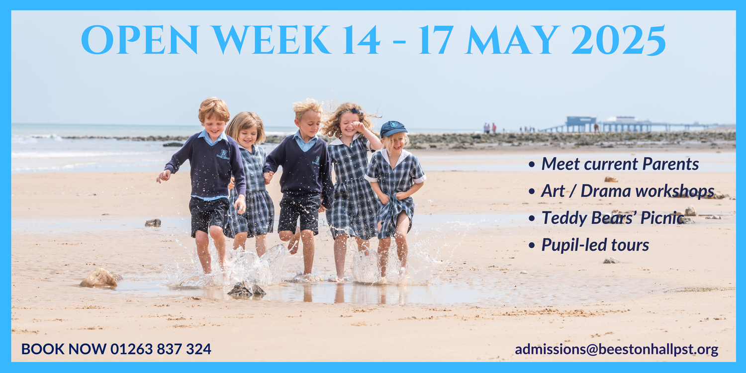 Children run with joy on beach in uniform